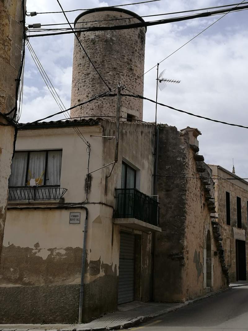 Old mill of Can Suau, home to the beekeeping museum of Mallorca in Llubi village.