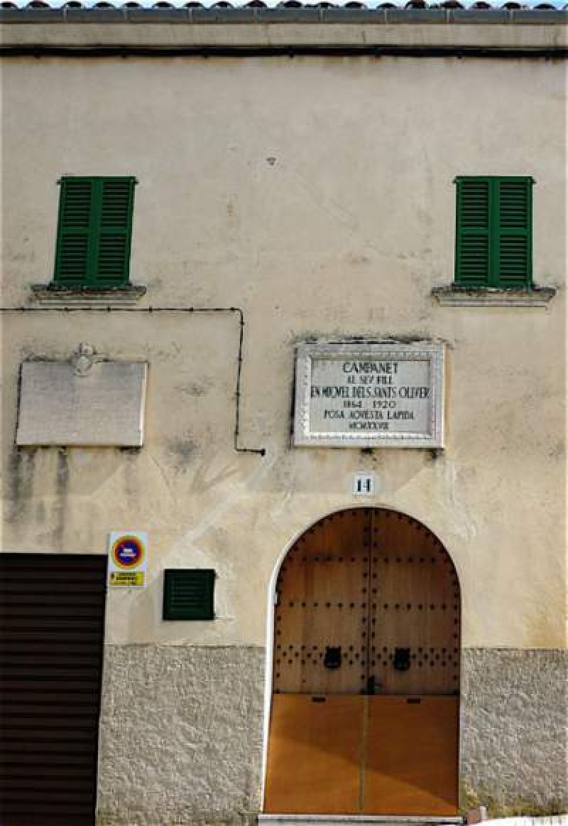 House of writer and intellectual, Miquel del Sants Oliver, in Campanet village, mallorca.