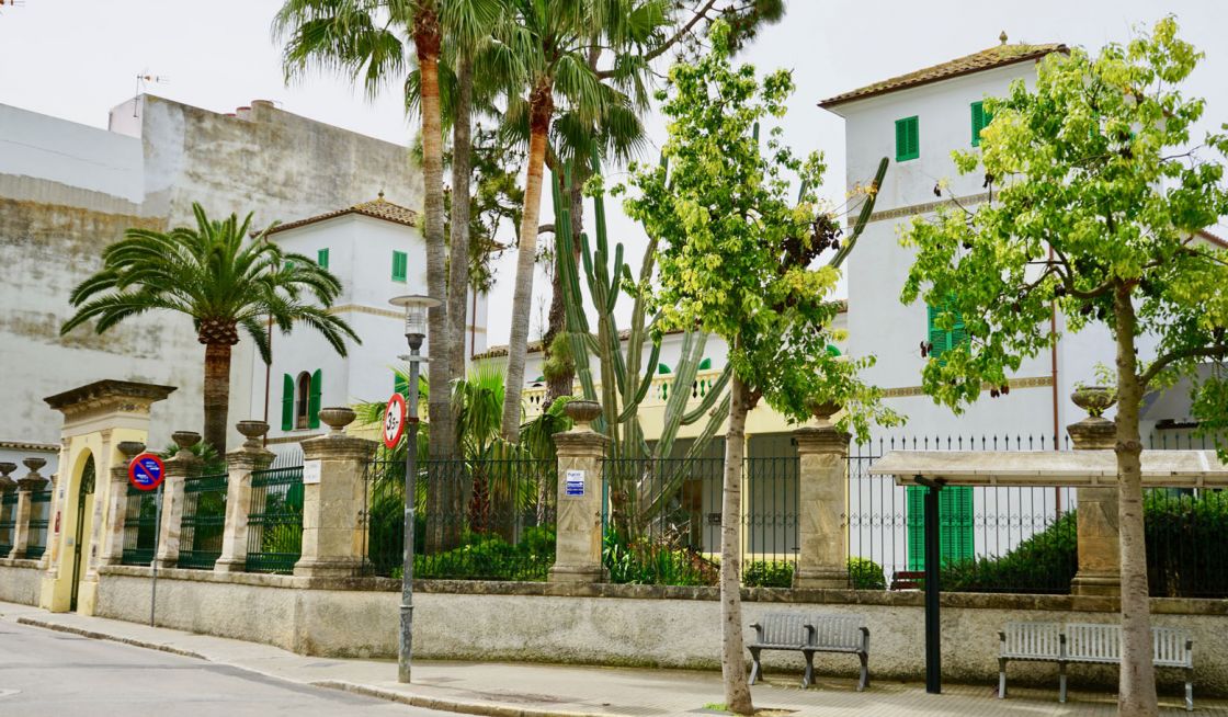 Can Planes mansion and museum of contemporary arts in Sa Pobla town, Mallorca.