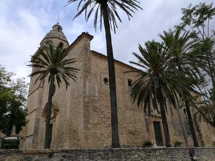 Catholic church of Sant Bartomeu in Montuiri village, Mallorca, Spain