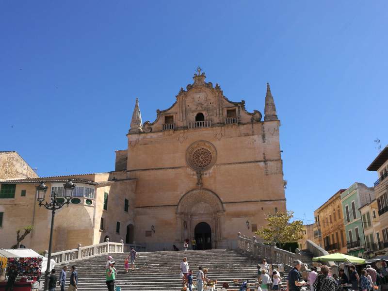 Sant Miquel church in Felanitx town, Mallorca.