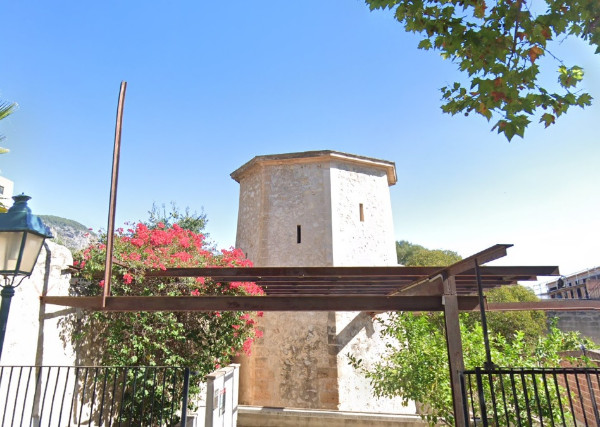 First electricity tower in Mallorca