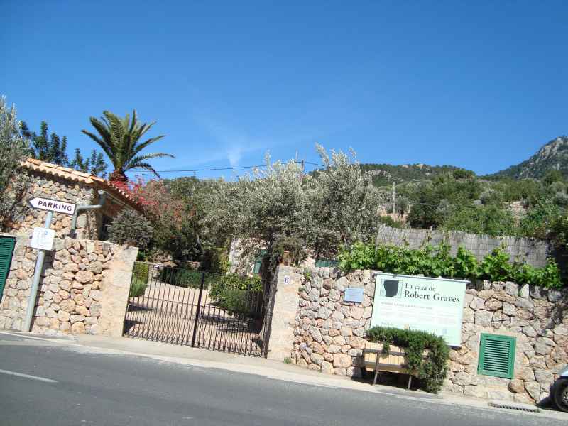 House and museum of author Robert Graves in Deia, Mallorca, Spain.
