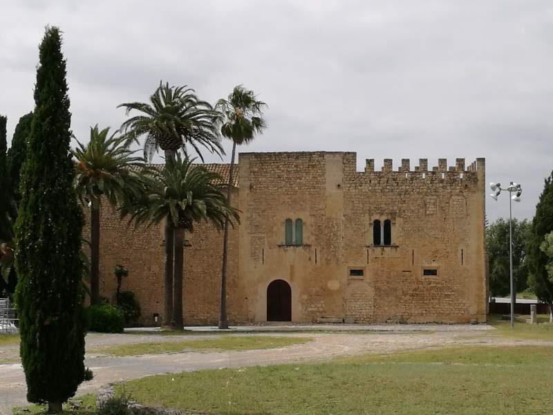 Medieval fortress of Torre dels Enagistes in Manacor, Mallorca. Current home of the local history museum.