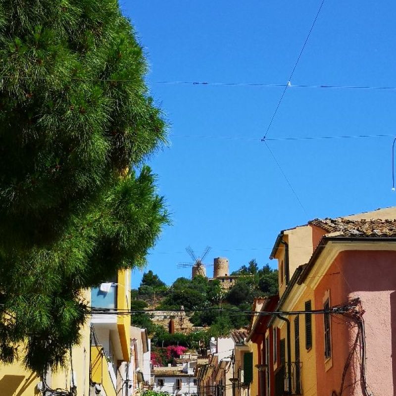 Village charm in Andratx, Mallorca, Spain.