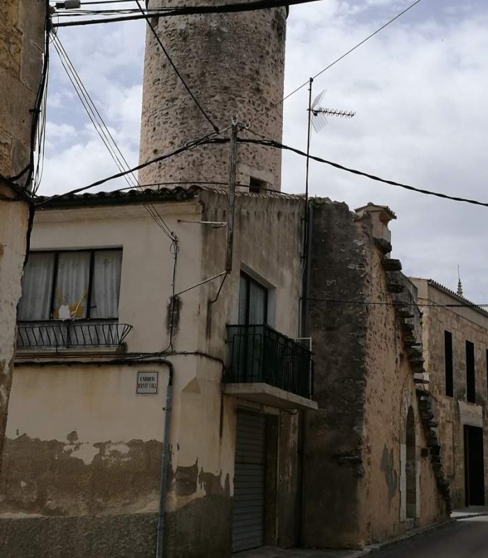 Old mill of Can Suau, home to the beekeeping museum of Mallorca in Llubi village.