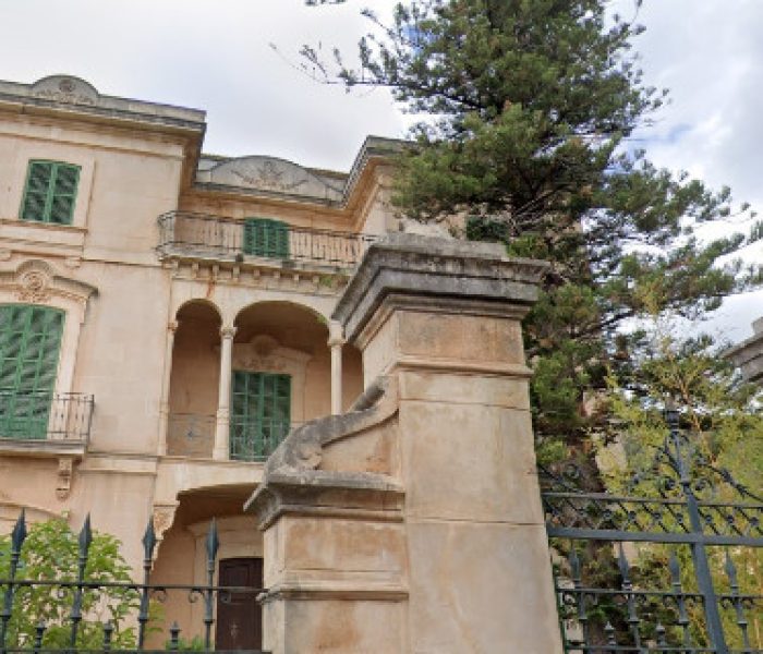 Beautiful mansion of Can Jaumico in Alaró village, Mallorca, Spain.