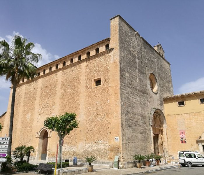 Convent and church of Santa Anna in Muro village, Mallorca.