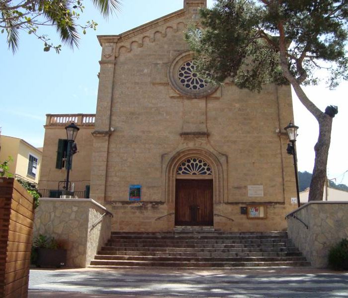 Church of Nostra Senyora del Carmen in port de Andratx, Mallorca, Spain.