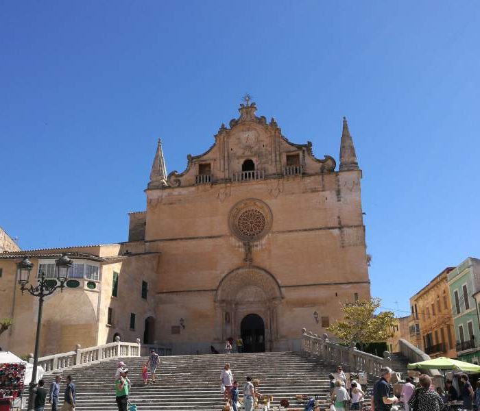 Sant Miquel church in Felanitx town, Mallorca.