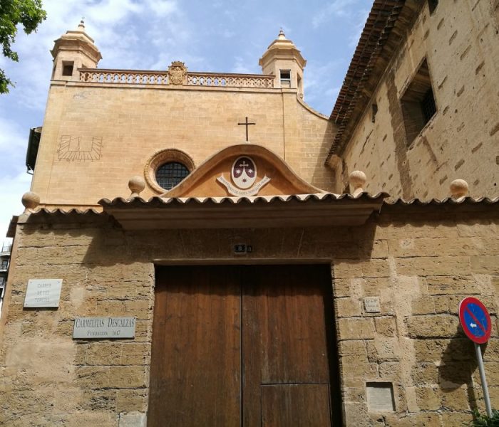 Convent of Teresa on La Ramble in Palma city, Mallorca. Home of the Carmelitas nuns.