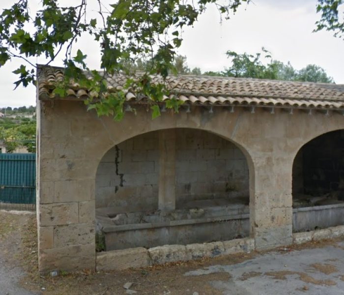 Old public wash-house of Es Rentadors on the outskirts of Son Servera village, Mallorca.
