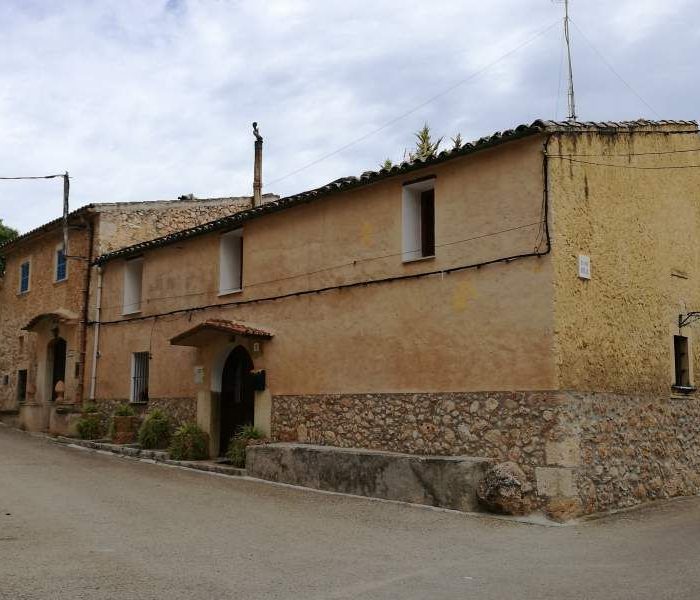 Ancient Moorish farmhouse of Ullaró near Campanet, Mallorca.