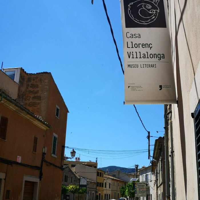 House and museum of Mallorcan writer Llorenc Villalonga in Binissalem town, Mallorca.