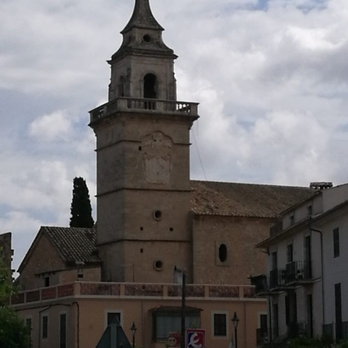 Church and monastery of the Minims order in Santa Maria del Cami, Mallorca.