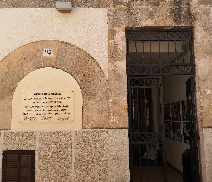 Art museum of Fons Artistic in an old mansion in Porreres village, Mallorca.