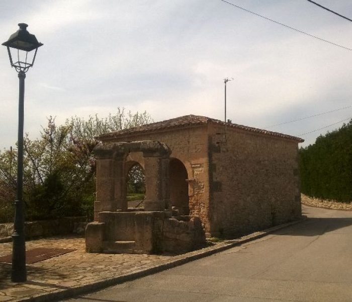 Medieval wash house in Montuïri known as 'Pou des Rei'.