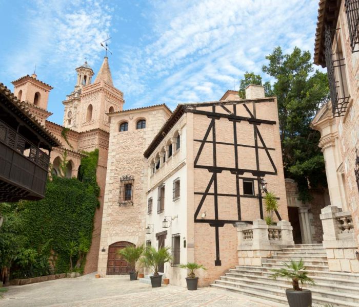 Pueblo Español is a village showcasing the best of Spanish architecture, in Palma, Mallorca.