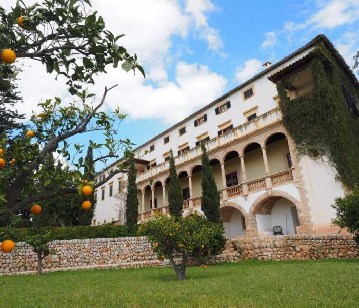 Grandiose estate and museum of Raixa in Bunyola, Mallorca, Spain.