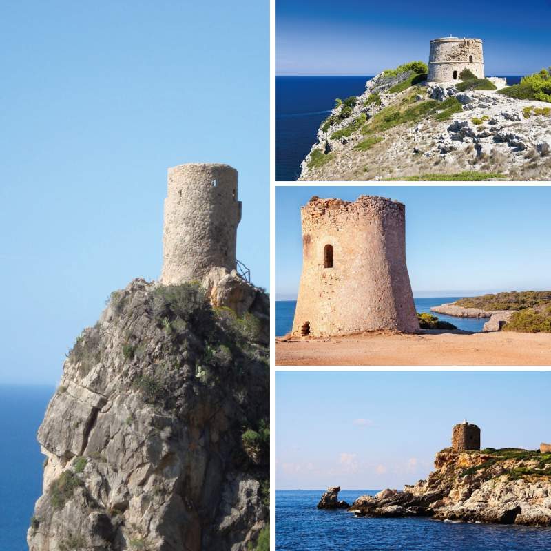 watchtowers-coastal-mallorca-spain